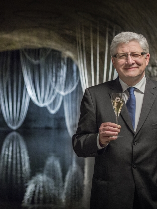 Hervé Deschamps Cellar Master of Maison Perrier-Jouët