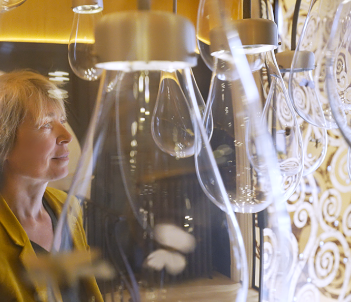 the Art Nouveau collection at the Maison Belle Epoque
