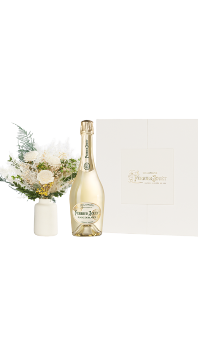 Perrier-Jouët Blanc de Blanc East Olivia flowers Partnership